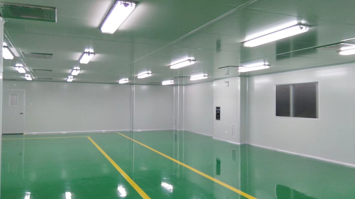廣州某衛生用品凈化車間裝修工程 萬級無塵車間裝修(圖3)